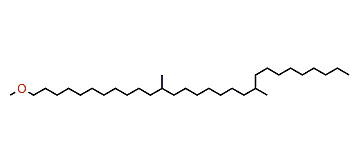 12,20-Dimethylnonacosyl methyl ether